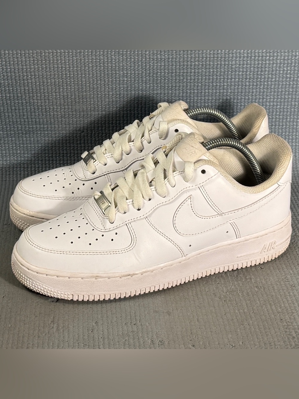 Nike Air Force 1 '07 Shoes Triple White CW2288-111 Men's Size 8.5